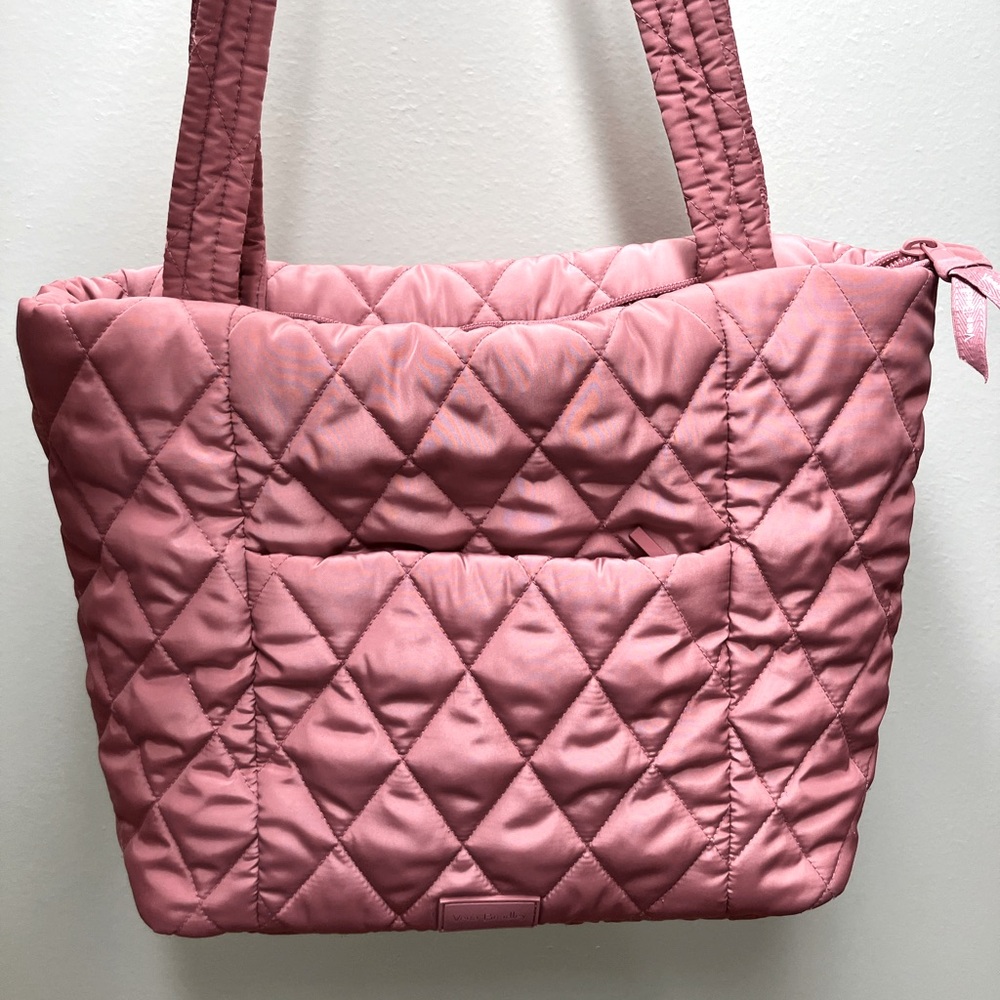 SOLD- Pink Puffer Shoulder Bag